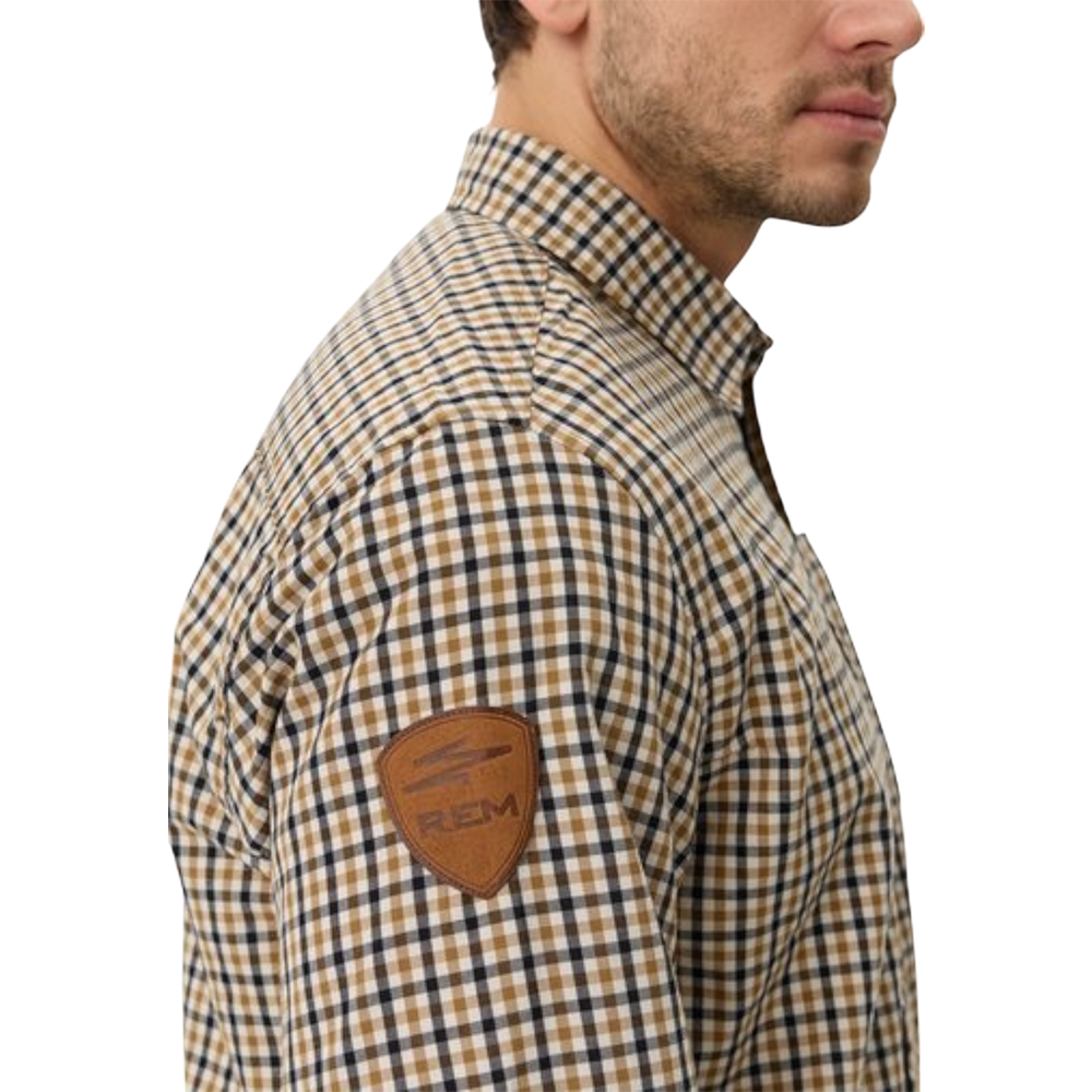 Рубашка Remington Britain Beige р. 3XL. Фото №5