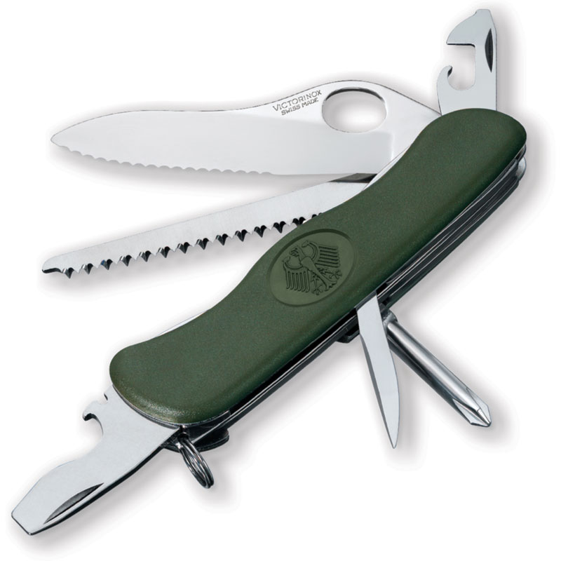 Нож Victorinox MILITARY / зеленый (шт.) . Фото №1