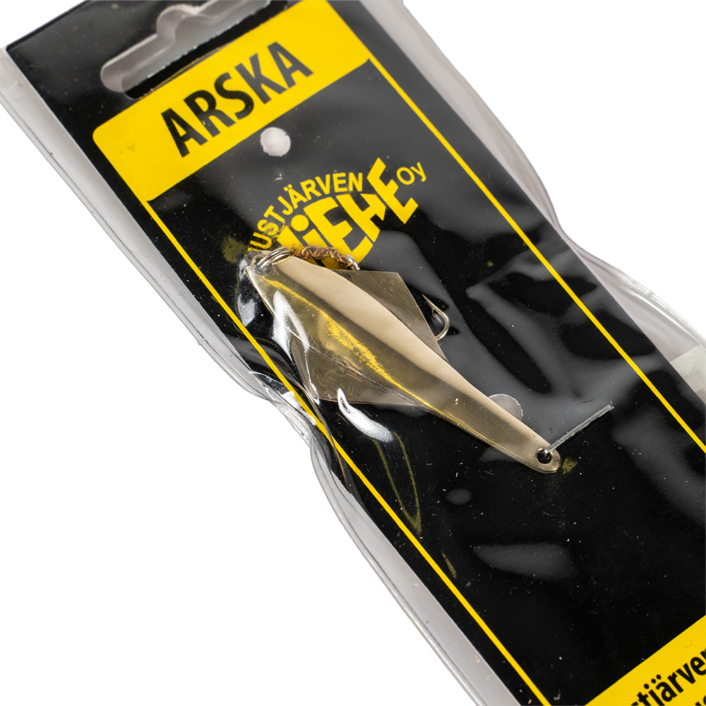 Блесна Puustjarven Arska 55мм, 10гр, цвет (Hop/Mes) цепочка-крючок. Фото №3 Блесна Puustjarven Arska 55мм, 10гр, цвет (Hop/Mes) цепочка-крючок. Фото №3