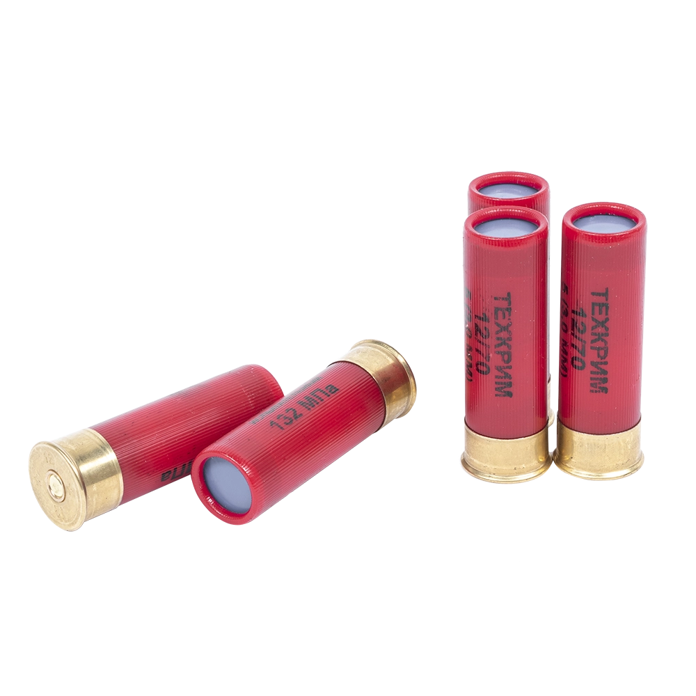 Патрон дробовой 12/70 испытательный №5 для калибра 12/76. Фото №1