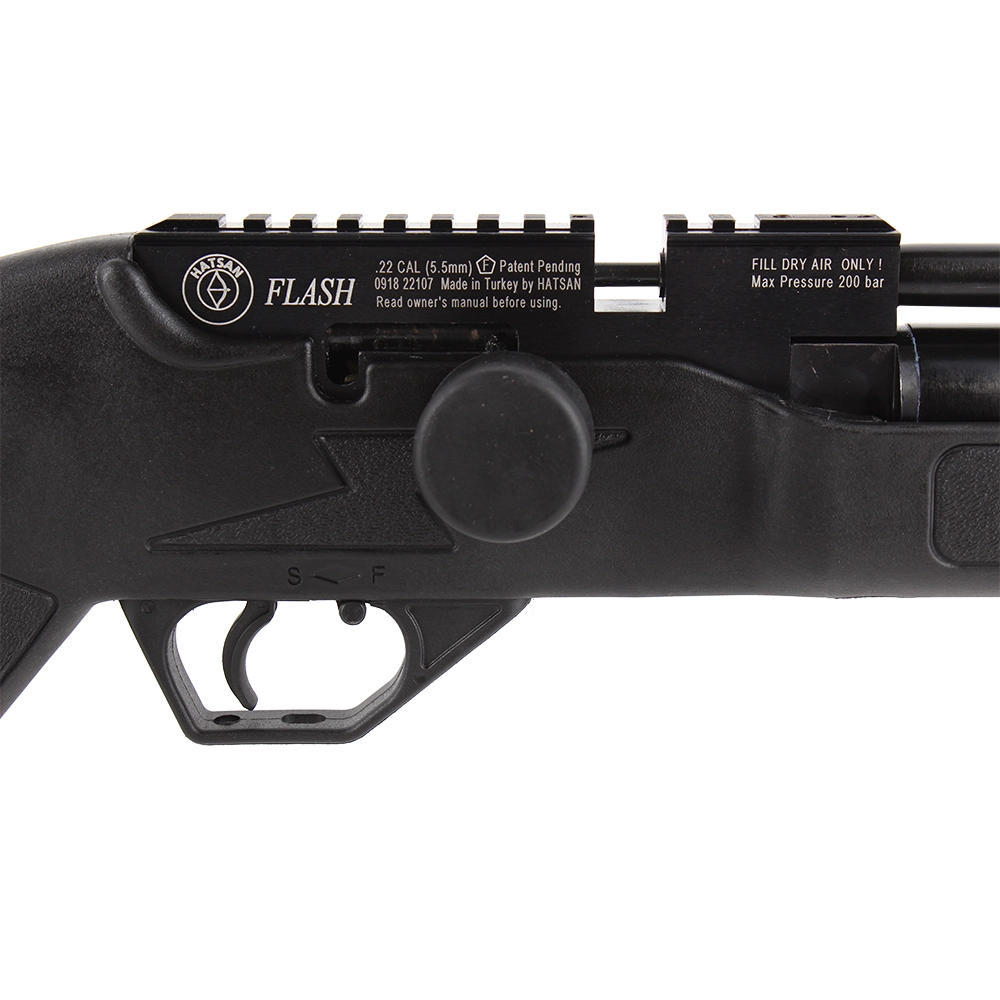 Винтовка пневматическая Hatsan FLASH (PCP, пластик), калибр 4,5 мм. Фото №4