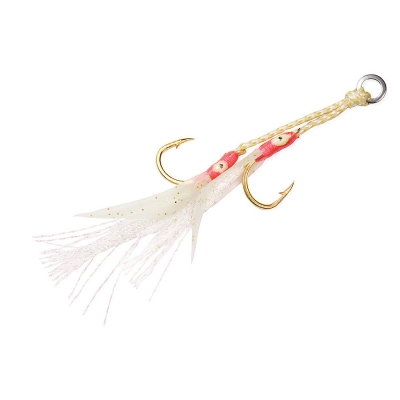 Крючки Double assist hook ASARI Flash Fly SS #04. Фото №2