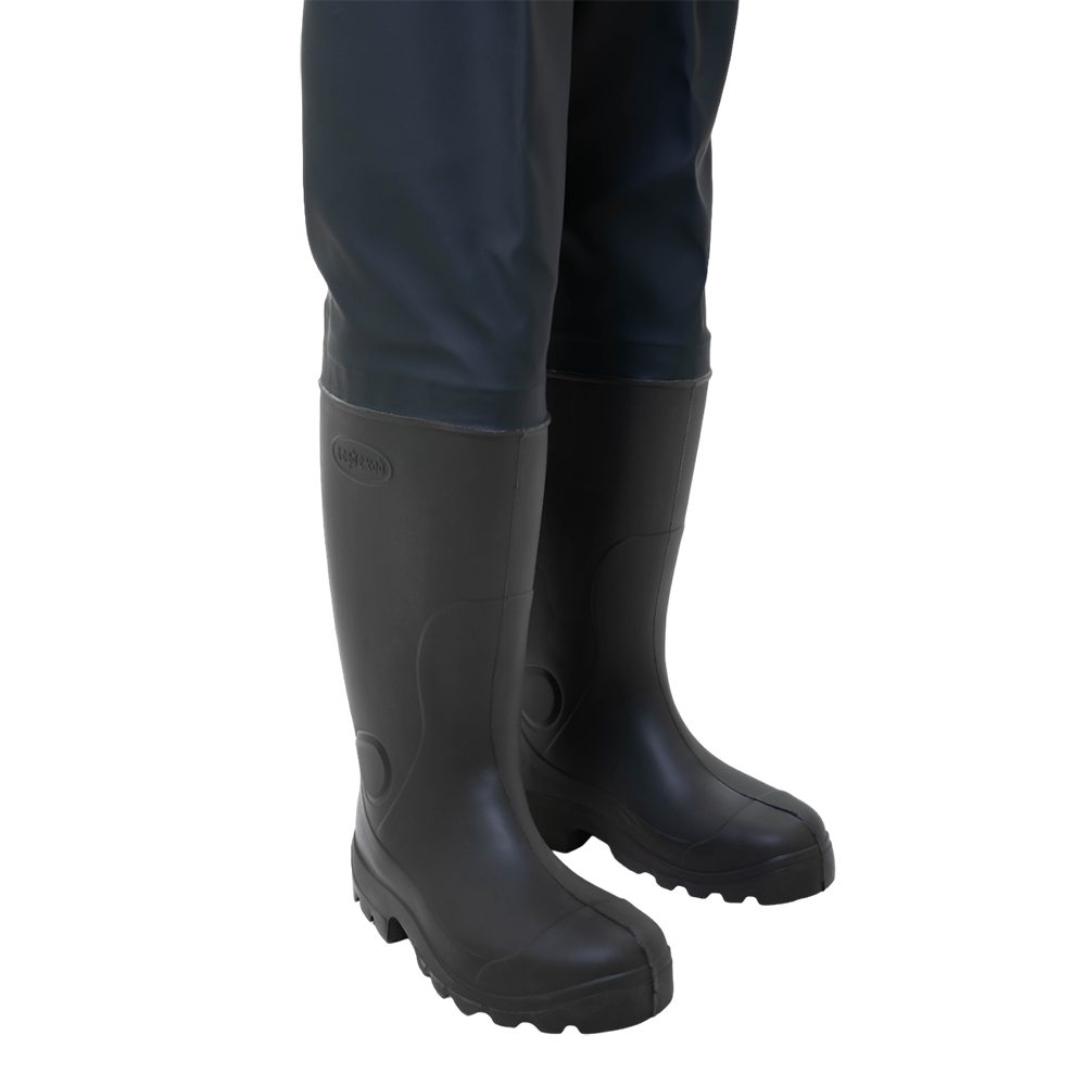 Сапоги Вездеход "Водяной" рыбацкие из ЭВА с утеплителем,надставка из винитола (Оливковый) р. 43. Фото №4