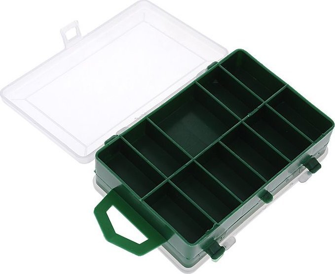 КОРОБОЧКА СЧ-5 с изолоном  (7 отделений) (145*87*46мм) для блесен и мормышек. Фото №1