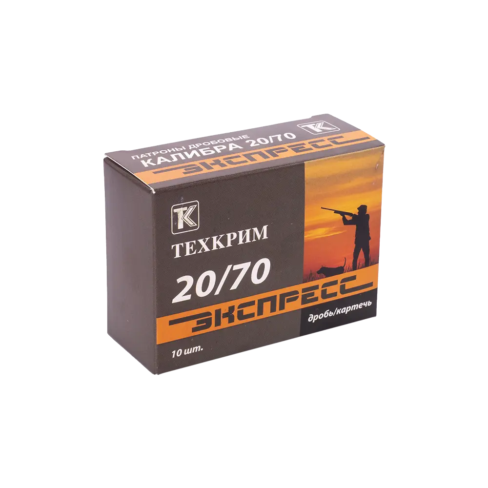 Патрон Техкрим 20/70 Экспресс №5 (в упаковке 10 шт) (в коробке 300 шт.). Фото №4 Патрон Техкрим 20/70 Экспресс №5 (в упаковке 10 шт) (в коробке 300 шт.). Фото №4