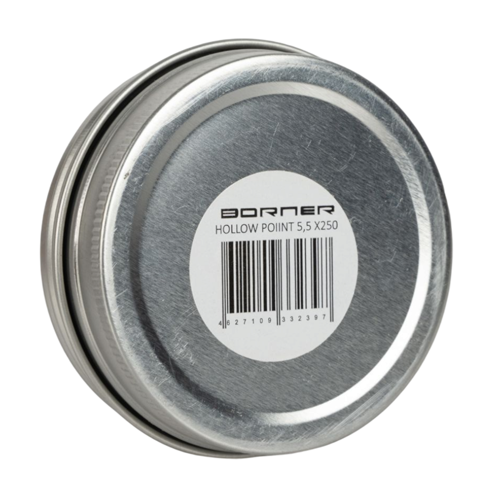 Пуля пневматическая Borner "Hollow Point", 5,5 (250 шт.) 1,5 гр. (30 шт в коробке). Фото №2 Пуля пневматическая Borner "Hollow Point", 5,5 (250 шт.) 1,5 гр. (30 шт в коробке). Фото №2