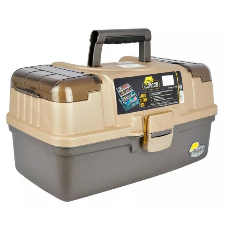 Ящик PLANO 6134-02 (613403) с 3-х уровневой системой хранения приманок, 29-39 отсеков. Фото №2
