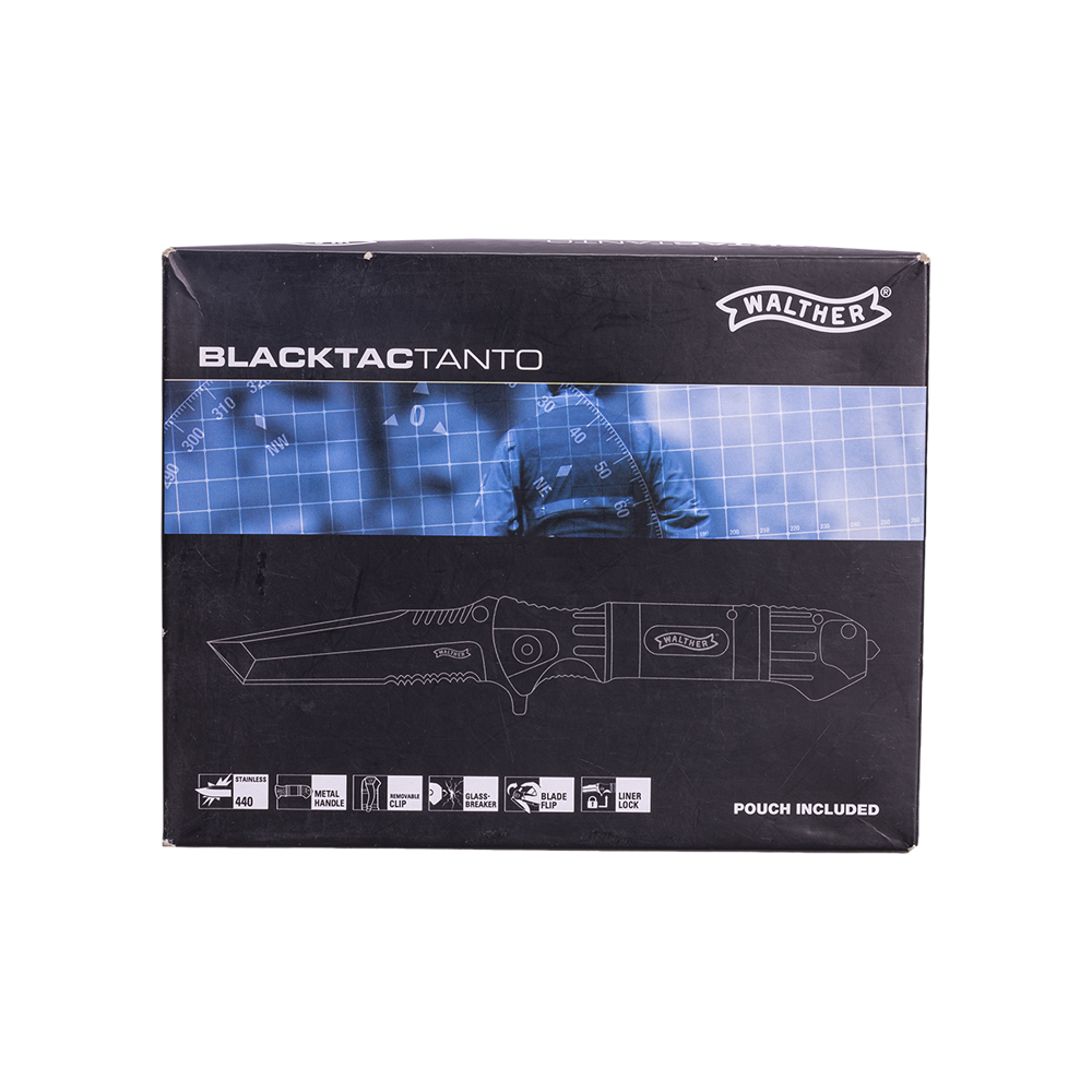 Нож Walther Black Tac Tanto. Фото №6