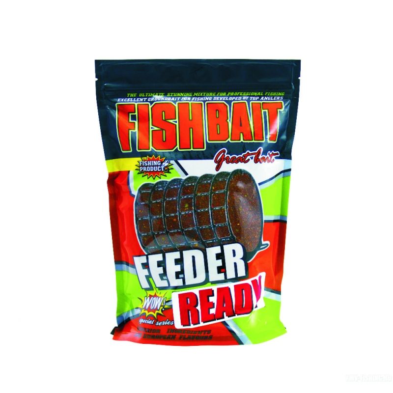 Прикормка FishBait «FEEDER READY» 1 кг. Сrazy bite - Бешенный Клев. Фото №1 Прикормка FishBait «FEEDER READY» 1 кг. Сrazy bite - Бешенный Клев. Фото №1
