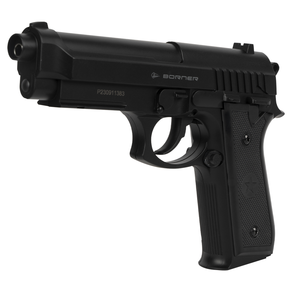 Пистолет страйкбольный BORNER 92, калибр 6 мм. Фото №5