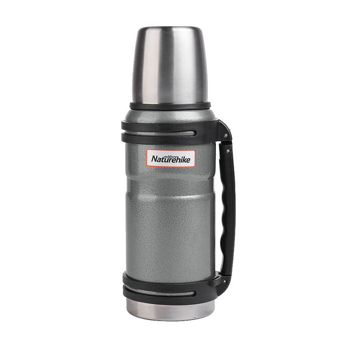 Термос NATUREHIKE Outdoor Stainless Steel Vacuum Flask 1л (#Rock gray). Фото №1