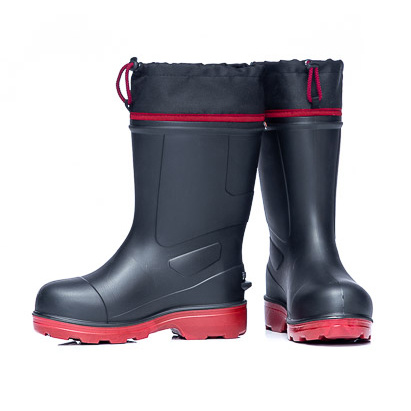 Сапоги Вездеход Тритон из ЭВА с ПУ подошвой с манжетом и утеплителем (черный) р. 42. Фото №1