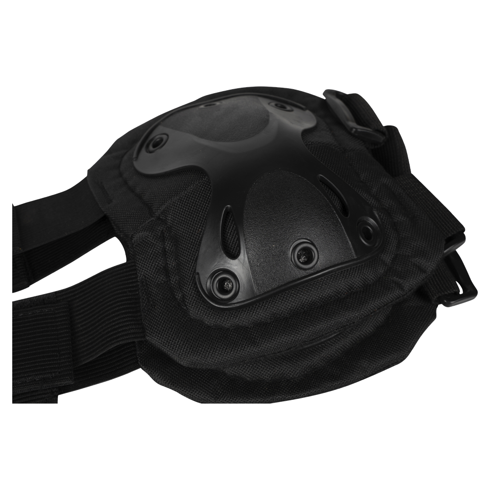 Набор (наколенники/налокотники) черный. Фото №3 Набор (наколенники/налокотники) черный. Фото №3