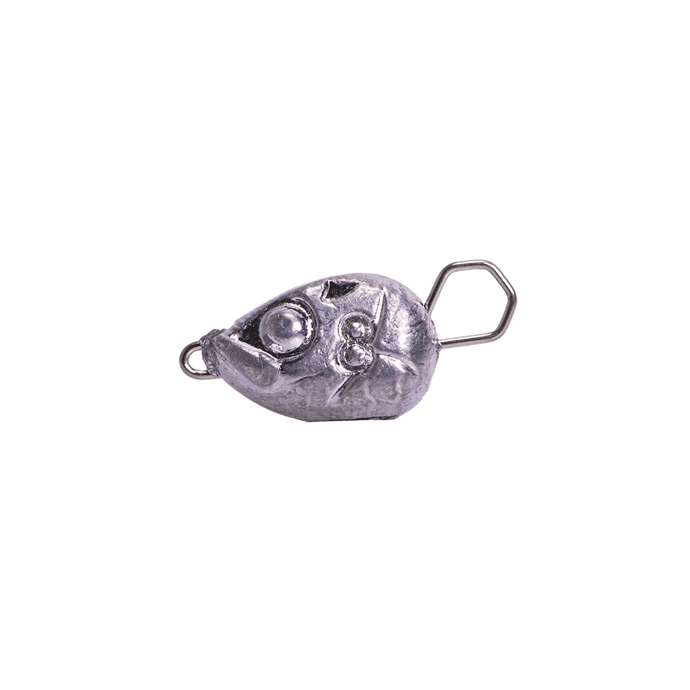 Груз разборный "Рыбья голова" 8гр (5шт. упак.) (ИП Набов). Фото №1