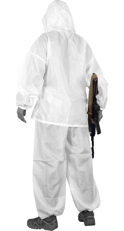 Костюм маскировочный " Клякса" белый, р. 64-66 (ИП Сергеева). Фото №3 Костюм маскировочный " Клякса" белый, р. 64-66 (ИП Сергеева). Фото №3