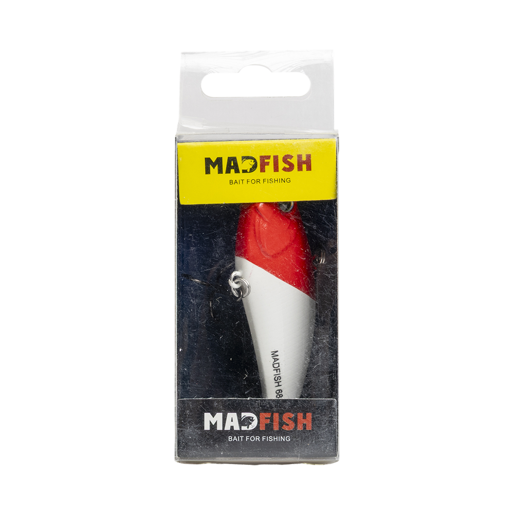 Воблер-раттлин MADFISH 68мм, 17гр, цвет 06. Фото №3