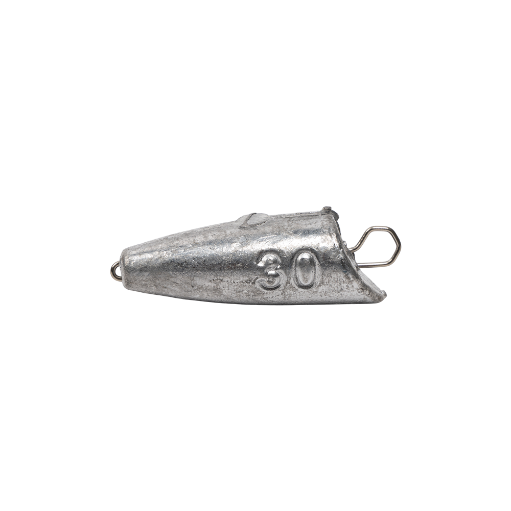 Груз "Пуля" разборная ухо -0,8мм, 30гр.. Фото №1