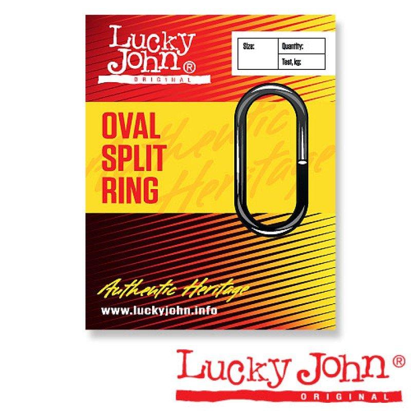 Кольца заводные Lucky John Oval 10.0мм/10кг 10шт.. Фото №1