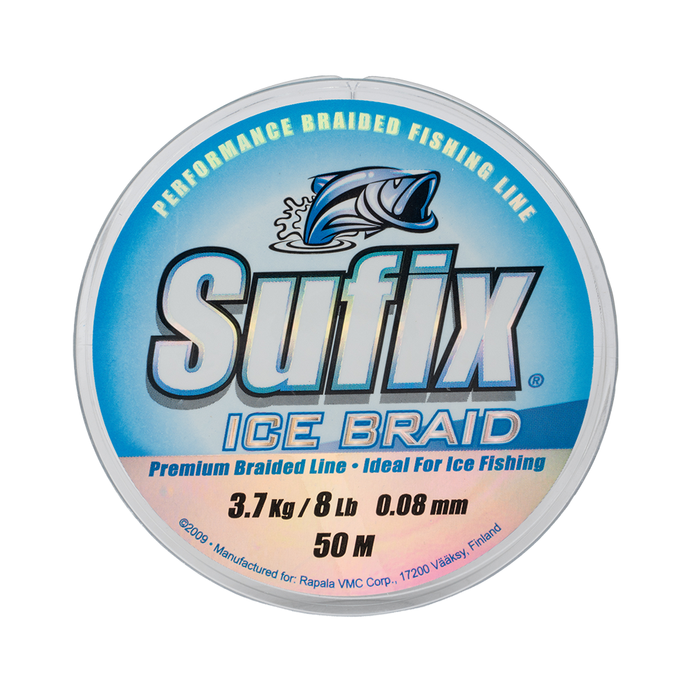 Леска Sufix Ice Braid Steel Gray 50м, 0,08мм. Фото №2