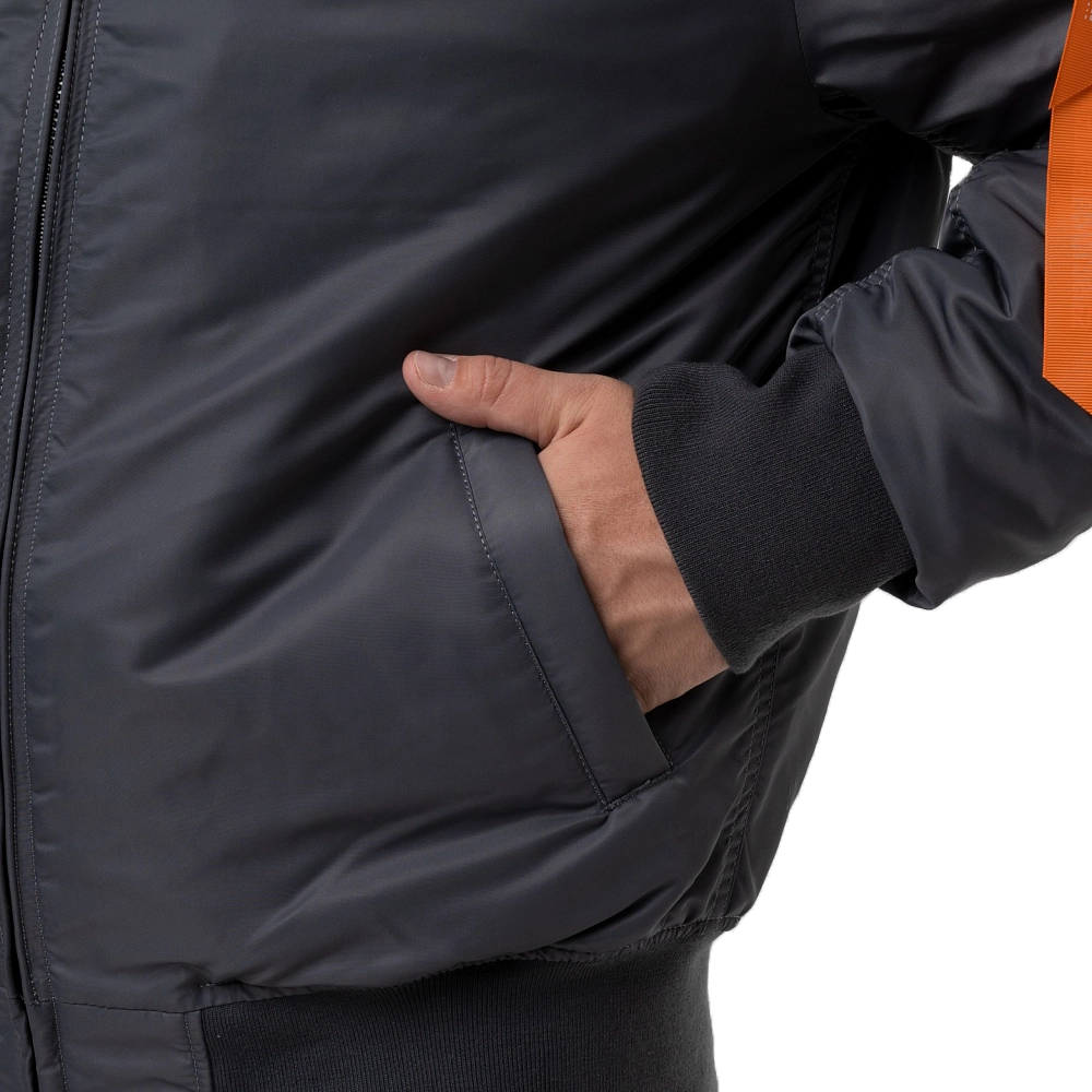 Куртка Бомбер Remington Wenham Gray, р. 3XL. Фото №7