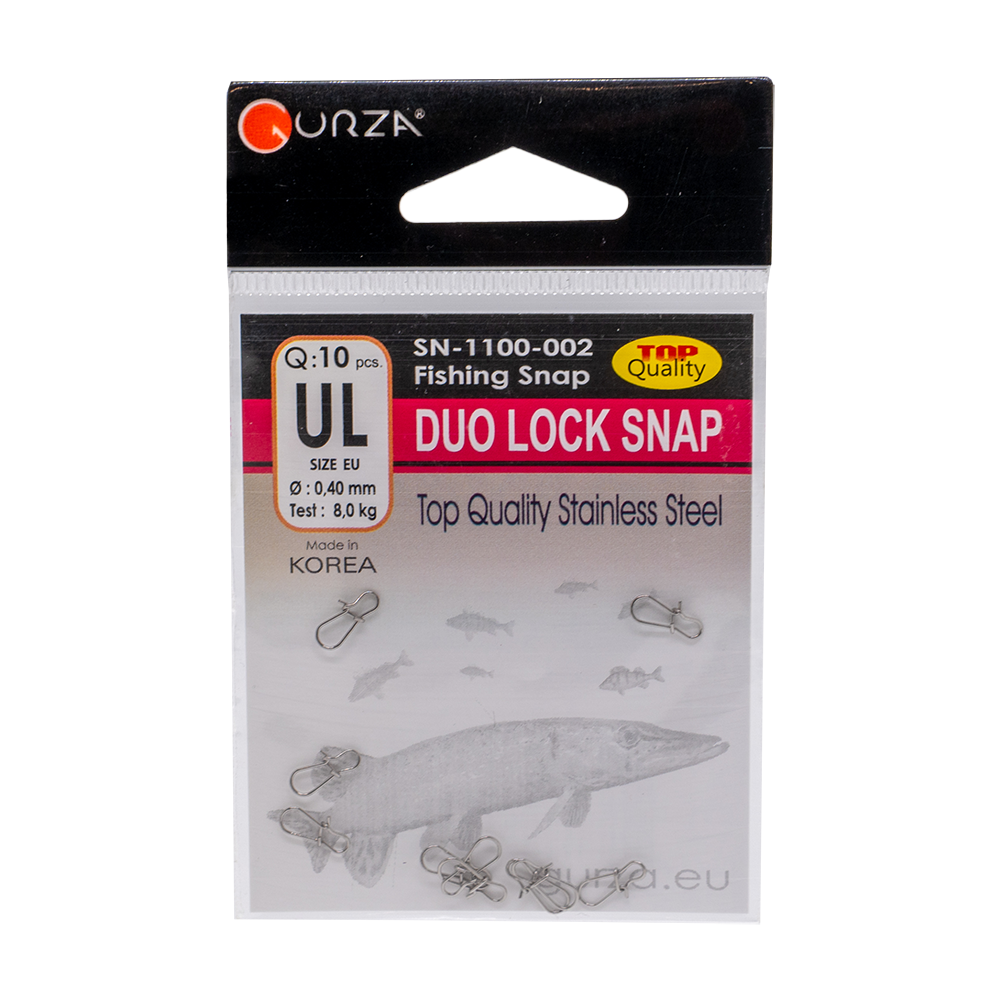 Застежки Gurza - DUO LOCK SNAP #UL 10шт/уп.. Фото №1