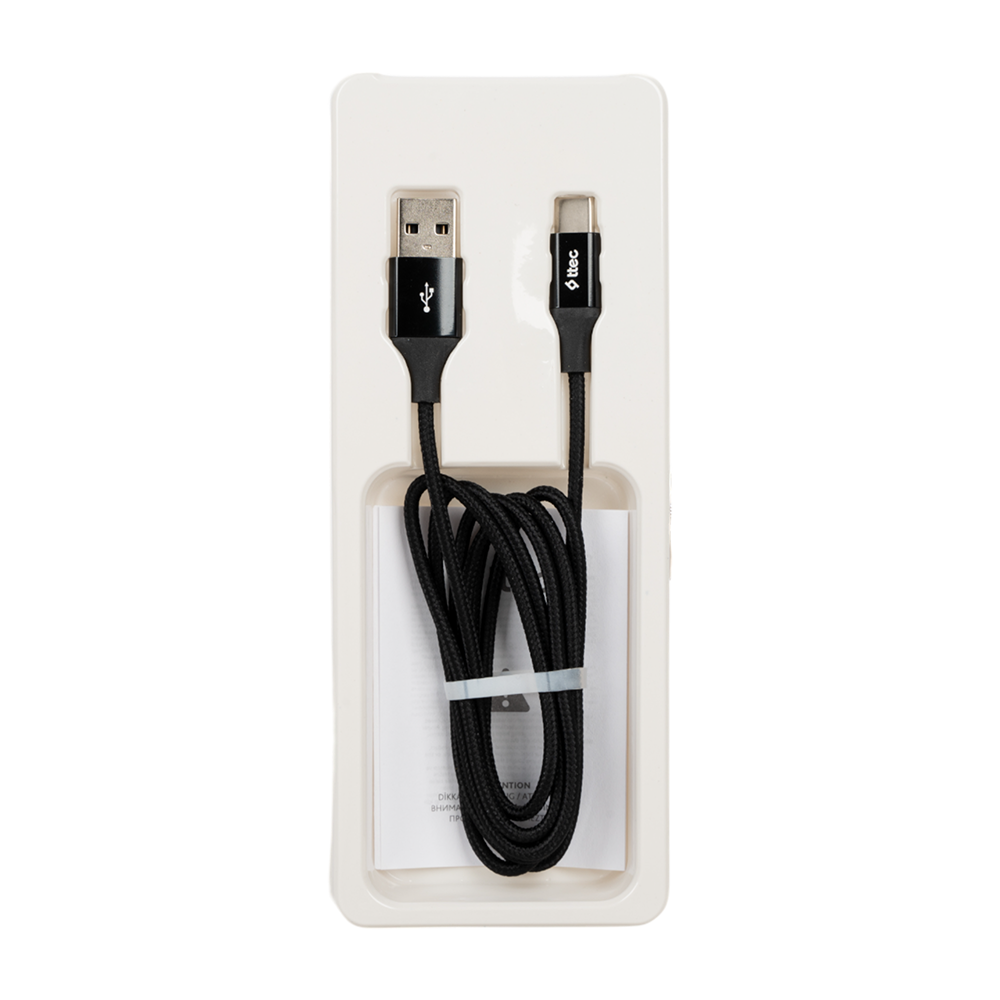 Кабель TTEC Type-C Черная полимер 1,2м. Фото №2 Кабель TTEC Type-C Черная полимер 1,2м. Фото №2