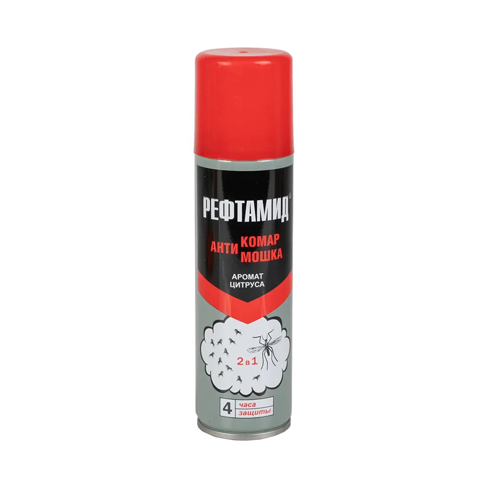 Репеллент Рефтамид комплек. защита от кровос. насекомых и клещей (от комаров и мошек) 145мл. Фото №1