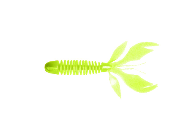 Съедобная резина твистер-рачок AKKOI Slick 75 D046. Фото №2