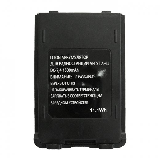 АКБ для АРГУТ А-41 new Li-ION 1500 mAh. Фото №1