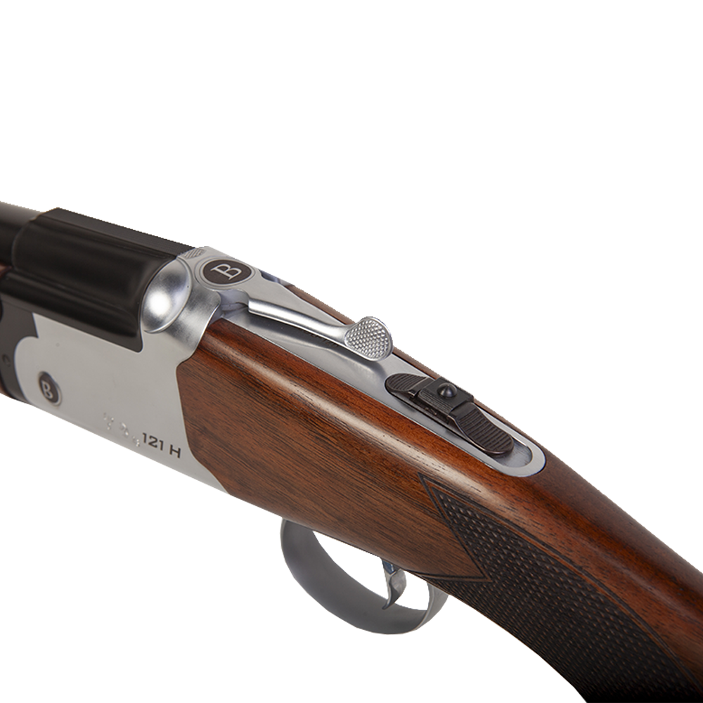 Ружье Batsas 121H калибр 12Х76, L-710 (серебристый ресивер, раздельная планка, мушка оптоволоконная). Фото №4