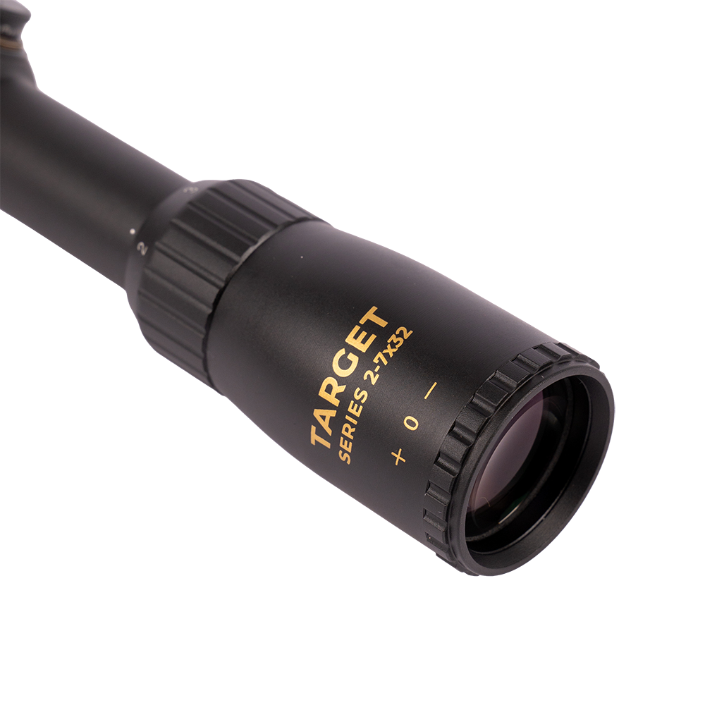 Оптический прицел OHOTAKTIV 2-7x32 MilDot 25,4 мм. Фото №4