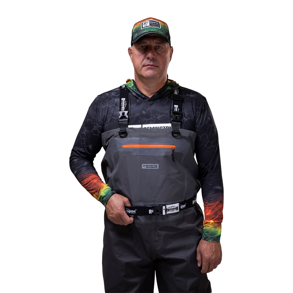 Вейдерсы Remington Fishing with boots Royal Fish II Grey/Black р. 3XL-46/47. Фото №15