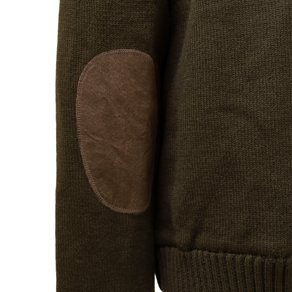 Свитер Aston вязанный с молнией (Deerhunter), р. XXXL. Фото №4