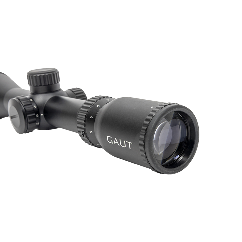 Прицел оптический GAUT Quartz 3-9x40 AOпаралл.сетка2(Mil-Dot)SFPподсв.красн25,4мм.попр1/4МОА+кольца. Фото №7