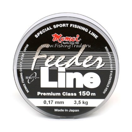 Леска монофиламентная Momoi Feeder Line 0,23мм/150м 5,5кг черная. Фото №1 Леска монофиламентная Momoi Feeder Line 0,23мм/150м 5,5кг черная. Фото №1