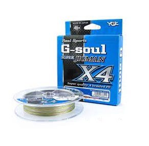 Шнур PE Yoz-ami - G-soul SUPER JIGMAN X4 200m 14LB размер 0,8 цветной. Фото №2