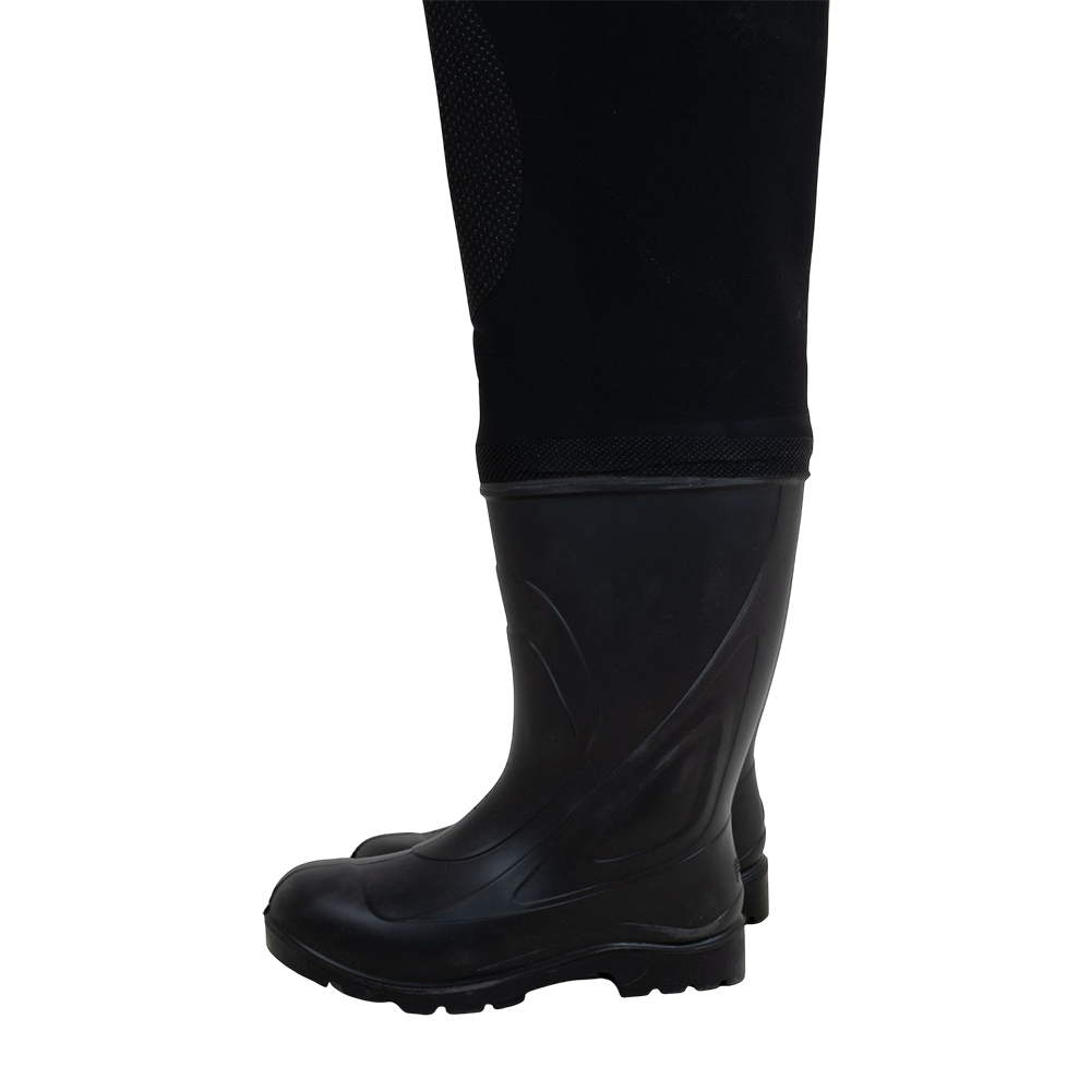 Вейдерсы из неопрена Вездеход Топтыгин 2 с сапогами из ЭВА и ПУ (черный) р. 41. Фото №3