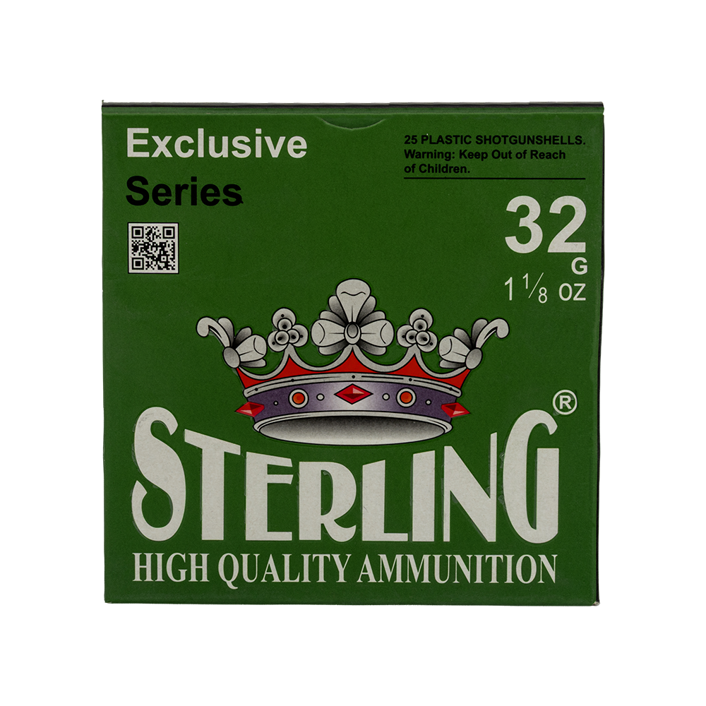 Патрон STERLING 12/70 № 10 32 гр. (пачка 25 шт.). Фото №1