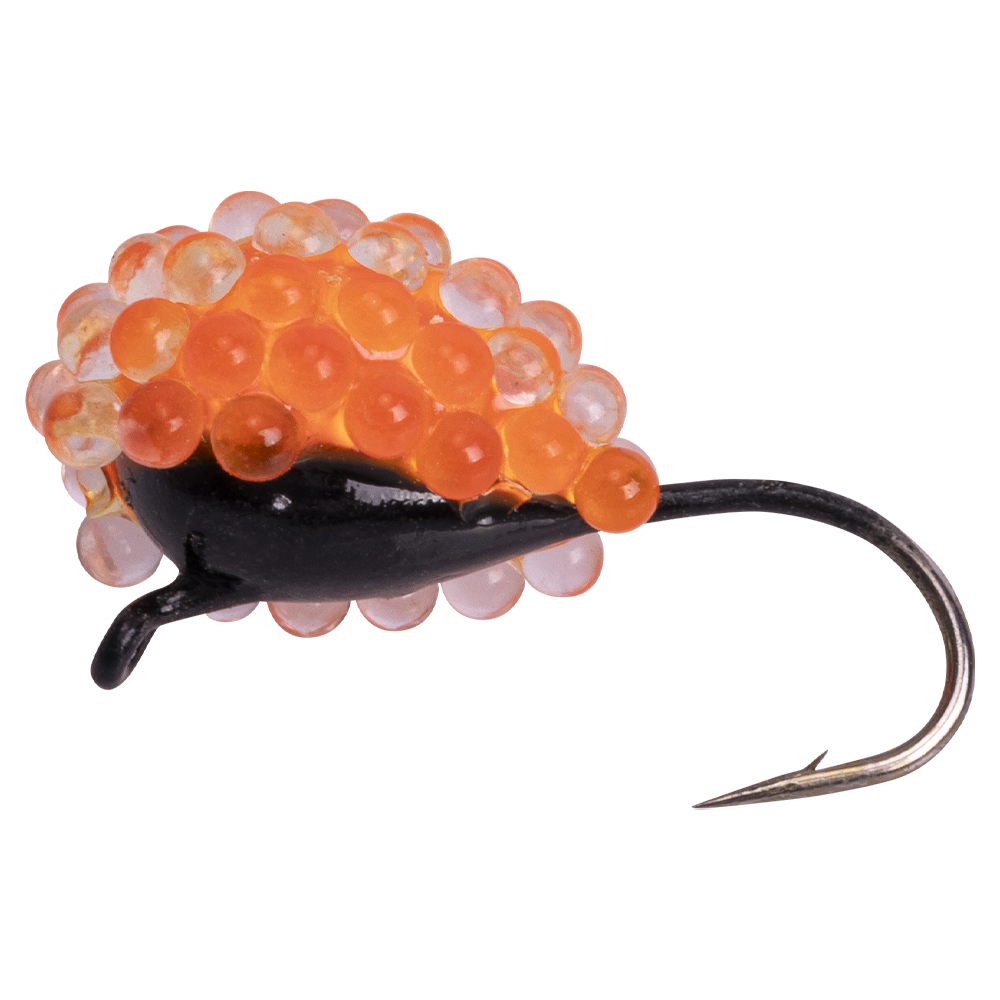 Мормышка вольфрамовая Shark "Икринка" d4мм, крючок №12, капля, цвет (821). Фото №1