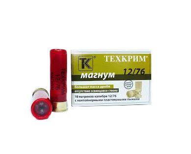 Патрон Техкрим 12/76 картечь 8,0 мм Магнум (в коробке 10 шт). Фото №2