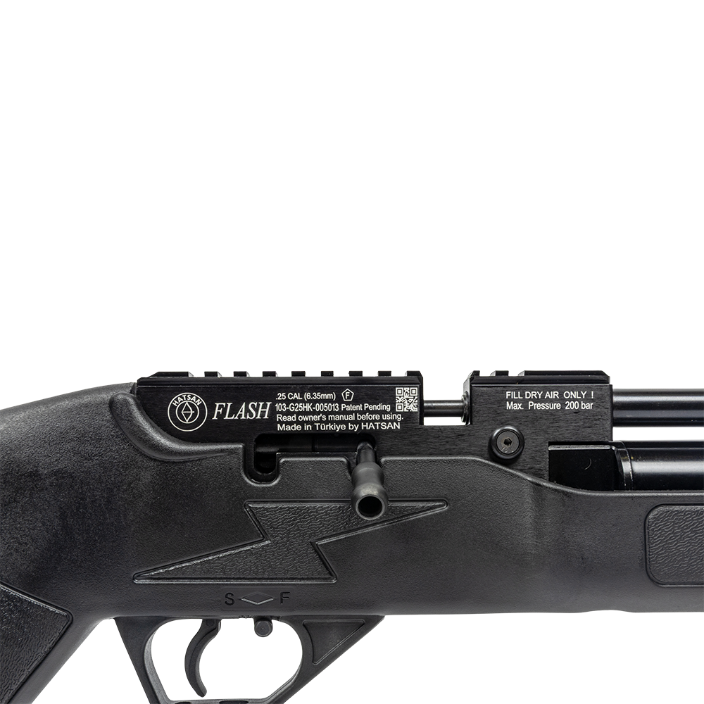 Винтовка пневматическая Hatsan FLASH, калибр 6.35, 3 Дж (РСР, пластик). Фото №20