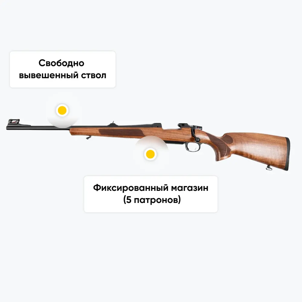 Карабин CZ 557 LUX калибр 308Win. Фото №6