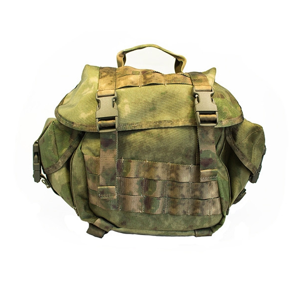 Сумка техническая большая с карманами (molle), мох. Фото №1