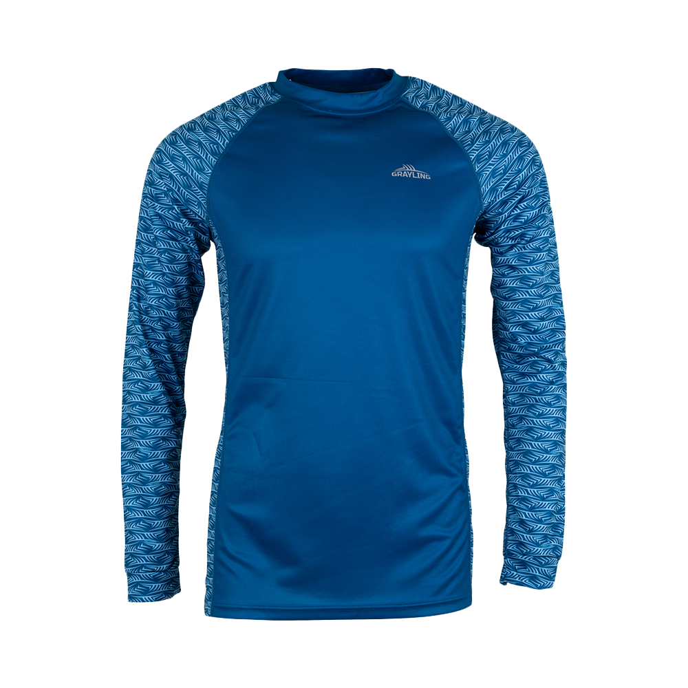 Лонгслив GRAYLING "Sargan" (волны) р. M. Фото №1