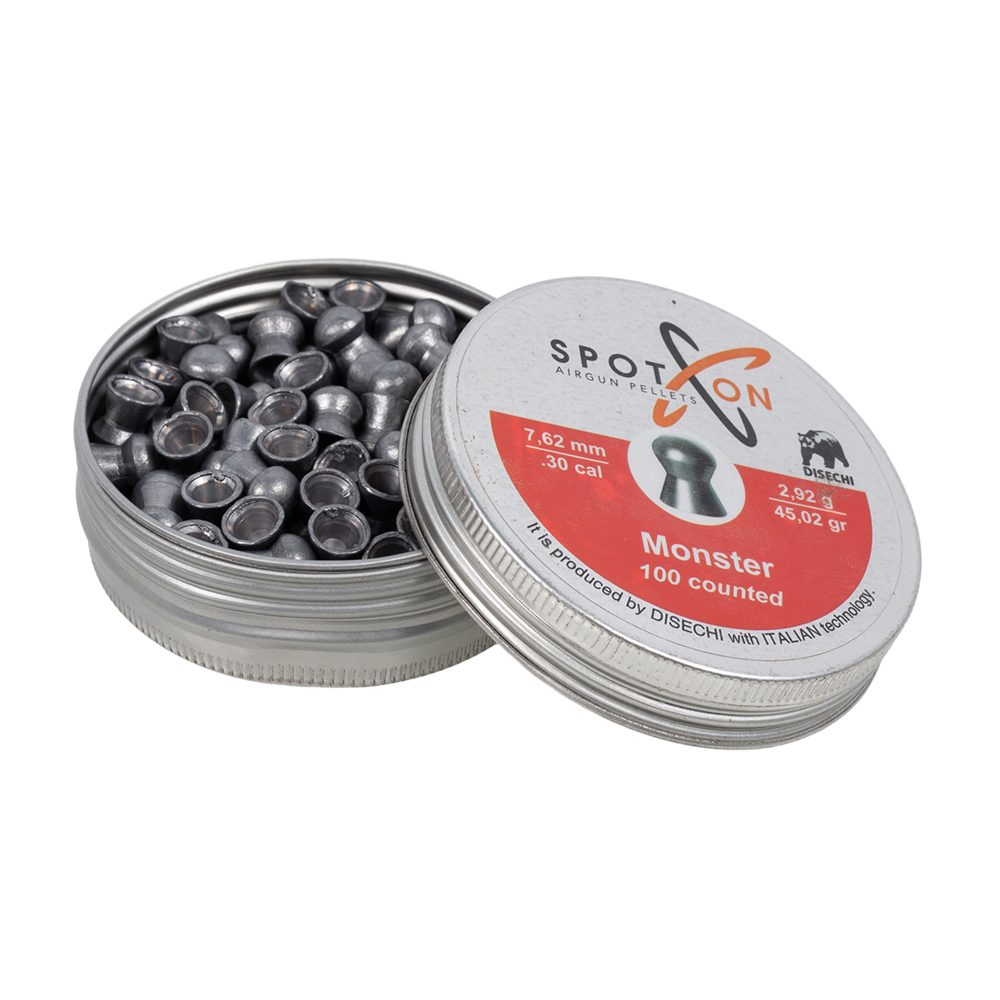 Пуля пневматическая SPOTON Monster 7,62 мм, 2,92 гр. (100 шт). Фото №2 Пуля пневматическая SPOTON Monster 7,62 мм, 2,92 гр. (100 шт). Фото №2