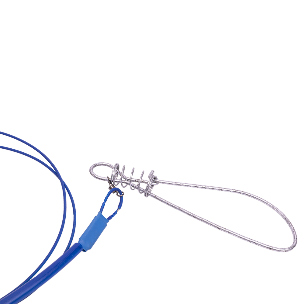 Кукан металлический (трос) 5-ти карабиновый. Фото №2