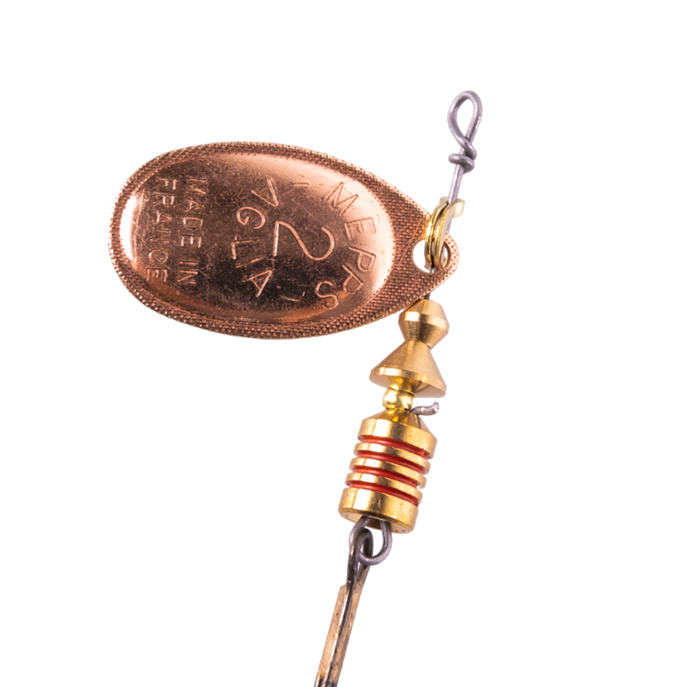 Блесна вращающаяся Mepps Aglia Long №2, 7гр, цвет (Copper) медь. Фото №2