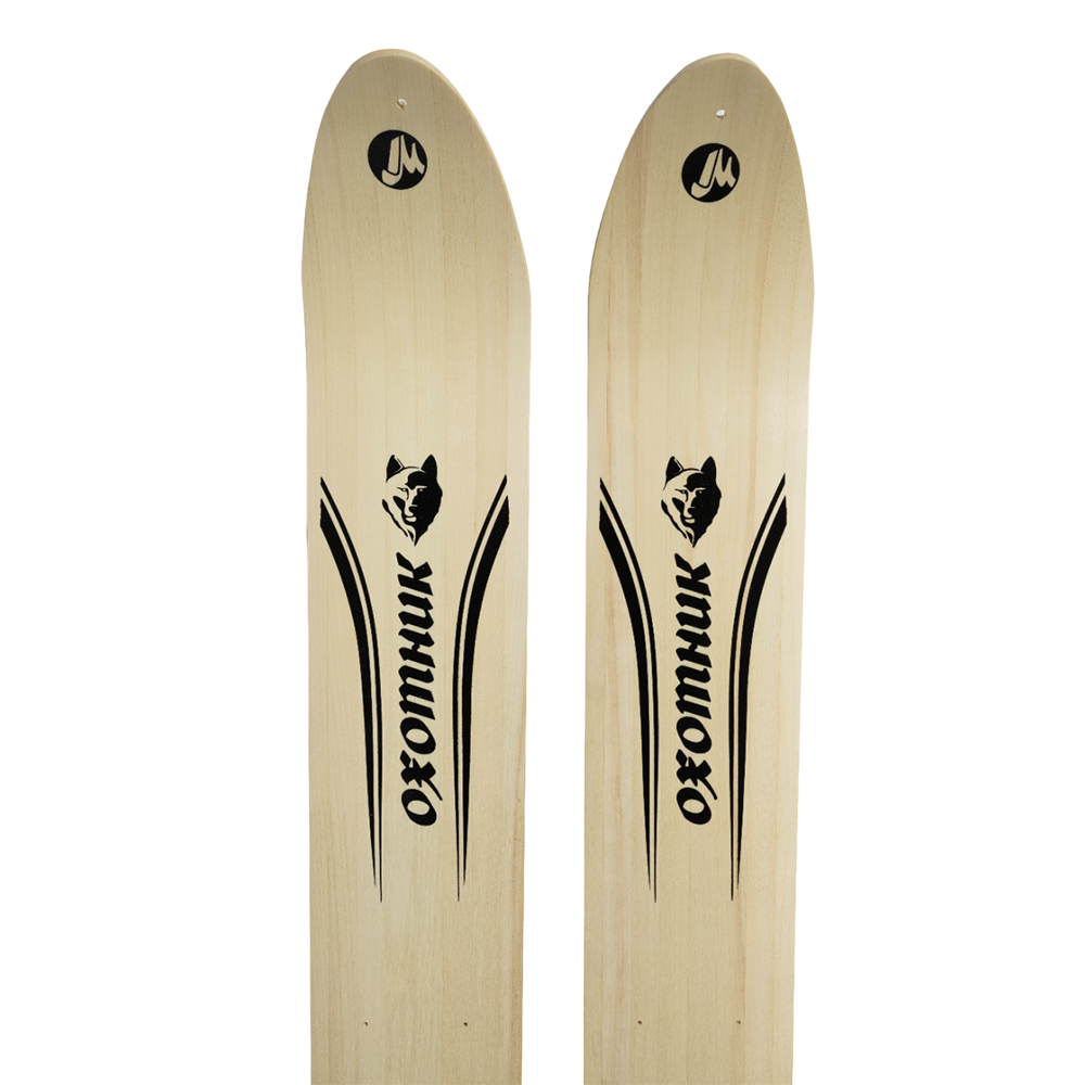 Лыжи "Охотник" 145см (дерево) . Фото №2 Лыжи "Охотник" 145см (дерево) . Фото №2