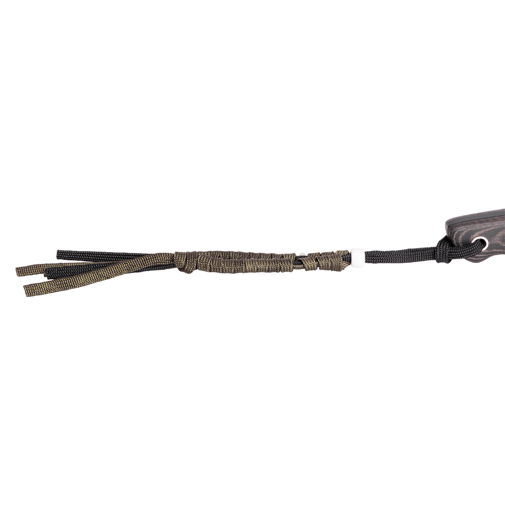 Нож Nikki D2 BT (черный, микарта, ножны кайдекс). Фото №4