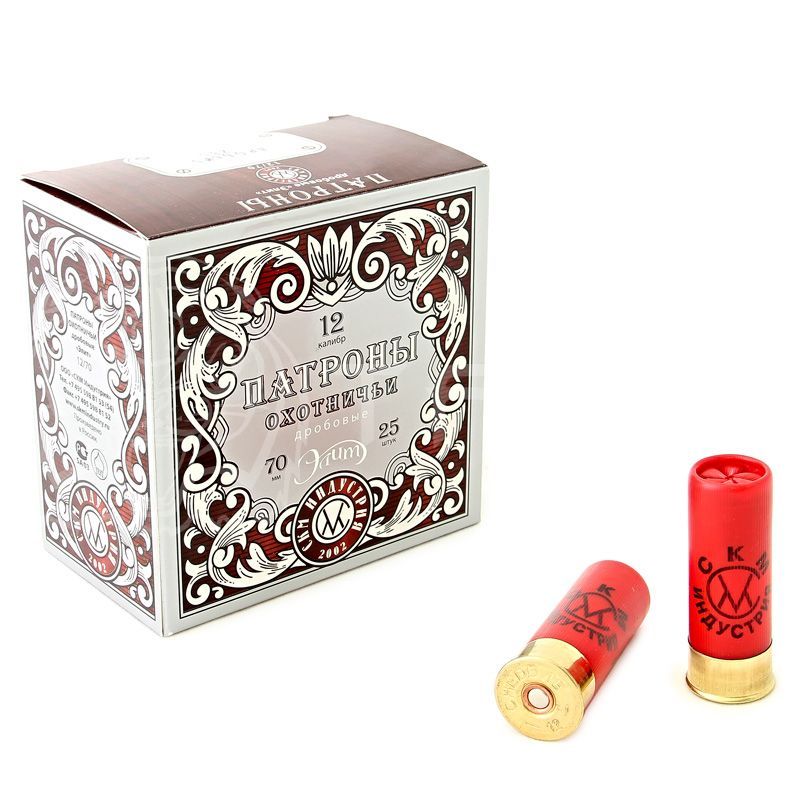 СКМ Патрон спортивный 12/70, 28 гр. "Элит" №5 (п. Импорт). Фото №2 СКМ Патрон спортивный 12/70, 28 гр. "Элит" №5 (п. Импорт). Фото №2